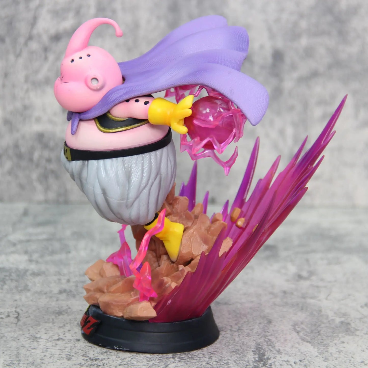 Dragon Ball Majin Buu Glowing Anime Statue - Pvc Collectible Figure Desktop Decoration Ornaments Kid Birthday Gift Toy 19cm