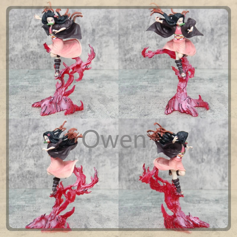 Kamado Nezuko Anime Demon Slayer: Kimetsu no Yaiba Figurine Kochou Shinobu Action Figures PVC Statue Collection Model Toys Gifts