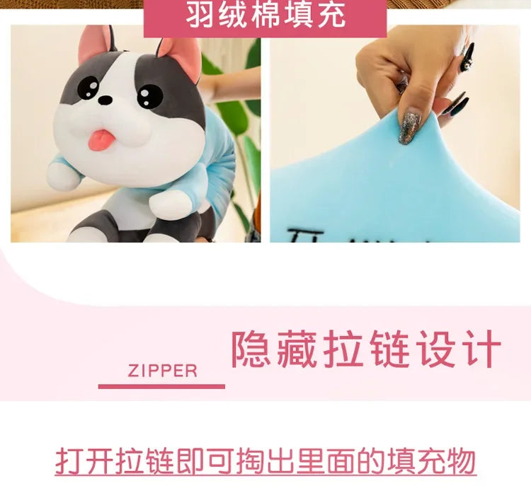 New70-130cm Monkey Doll Husky Plush Toy Frog Pillow Duck Doll Cute Plush Toys for Children Gifts