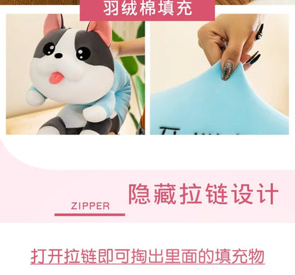 New70-130cm Monkey Doll Husky Plush Toy Frog Pillow Duck Doll Cute Plush Toys for Children Gifts