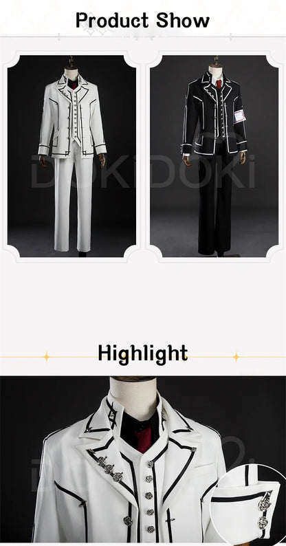 IN STOCK Kaname Kuran Yuki Cross Cosplay Anime Vampire Knight【XS-2XL】DokiDoki-R Halloween Uniform Costume Plus Size