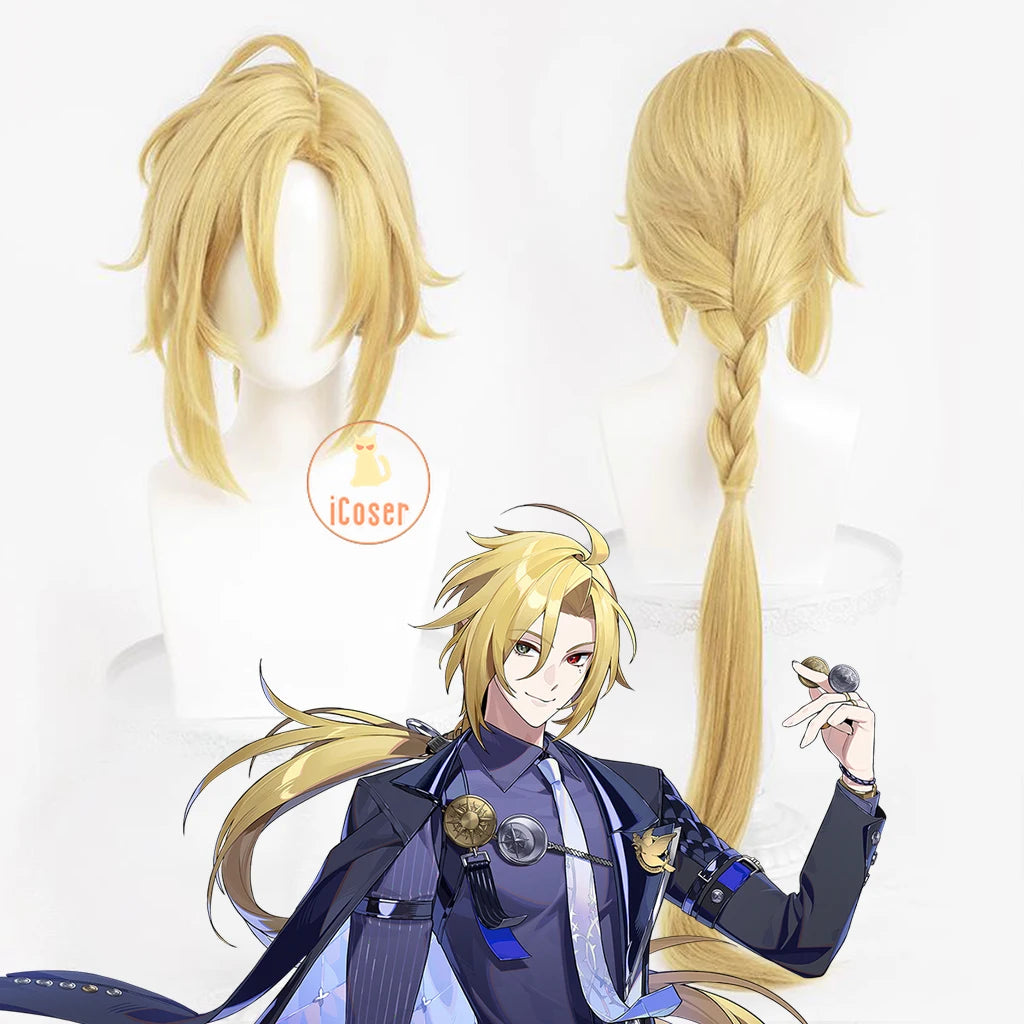 Zenless Zone Zero Hugo Cosplay Costume Wig Hat Mask Earrings Mockingbird New Eridu Hugo Vlad Ravenlock Halloween for Women Girls