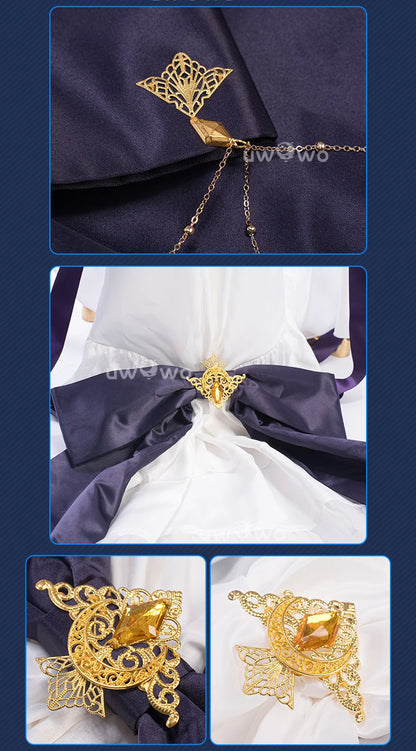 IN STOCK UWOWO Cheshire Cosplay Game Azurr Lanee Cheshire Default Cosplay Costume New outfit Halloween Costume