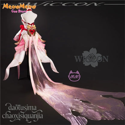 Honkai Impact 3 Elysia Cosplay Costume Set Polyester