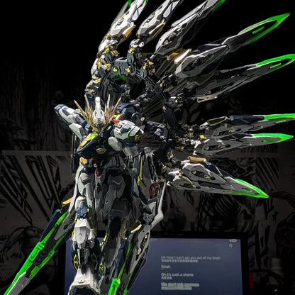 ALL INCLUSIVE FULLSION APOCALYPSE WHITE PHOENIX 1/100 Skeleton Assembling Mecha Model Toy Accessories Package