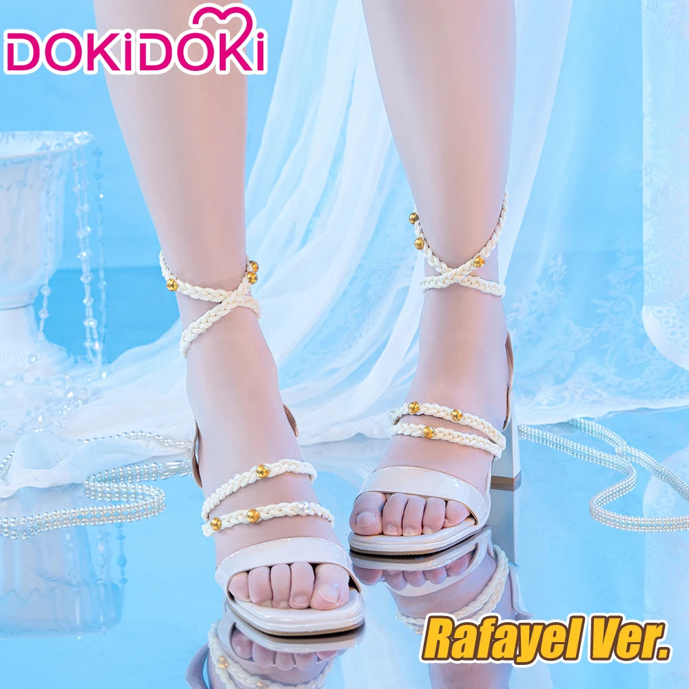 Dreamy Heart Heroine MC Hunter Cosplay Shoes Game Love and Deepspace DokiDoki Women Hunter Cosplay Beach Shoes Rafayel Cosplay