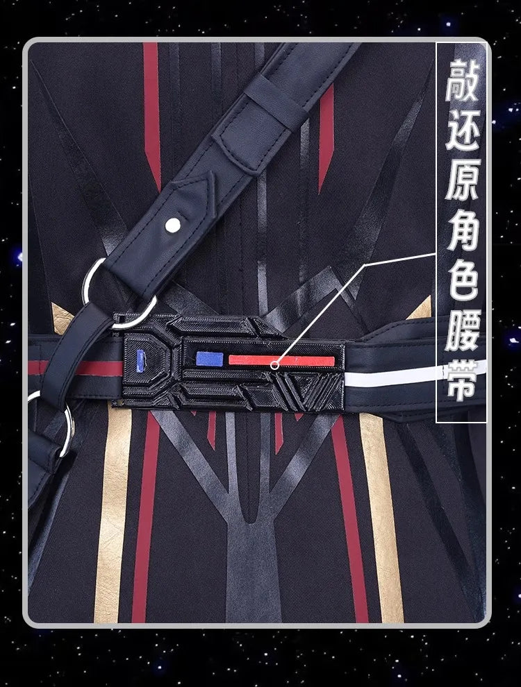 Love and Deepspace Caleb Cosplay Costume Wig Farspace Colonel Uniform Trench Halloween Party for Women Men Carnival Cos Props