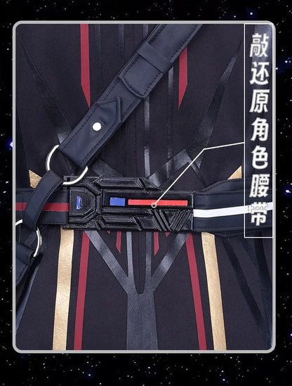 Love and Deepspace Caleb Cosplay Costume Wig Farspace Colonel Uniform Trench Halloween Party for Women Men Carnival Cos Props