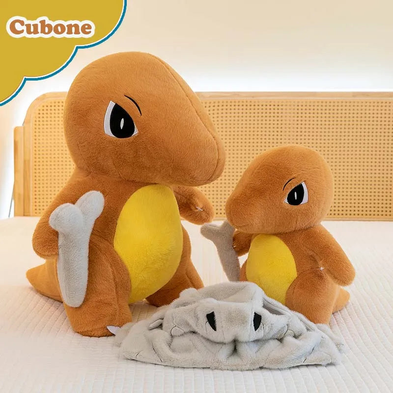 Pokemon Cubone Plush Toys Pokémon Anime Plushie Dolls 45/70cm Kawaii Pillow Rabbit Stuffed Cubone Christmas Gifts for Childrens
