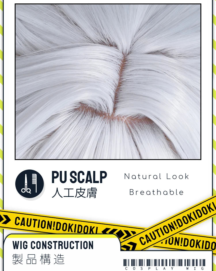 IN STOCK Cerydra Hysilens Wig Game Honkai: Star Rail Cosplay DokiDoki HSR Women 100cm Wig Hysilens Cosplay Headwear Free Cap