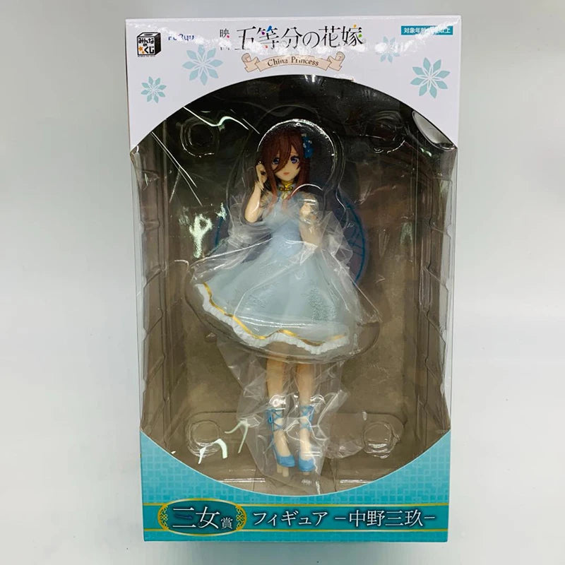 Bandai The Quintessential Quintuplets Nakano Ichika Nino Miku Yotsuba Itsuki 18CM PVC Figure