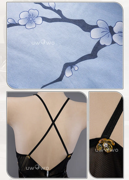 PRE SALE UWOWO Ruan Mei Cosplay Honkai Star Rail Fanart Ruan Mei Ruanmei Qipao Ver. Cosplay Costume Halloween Costume