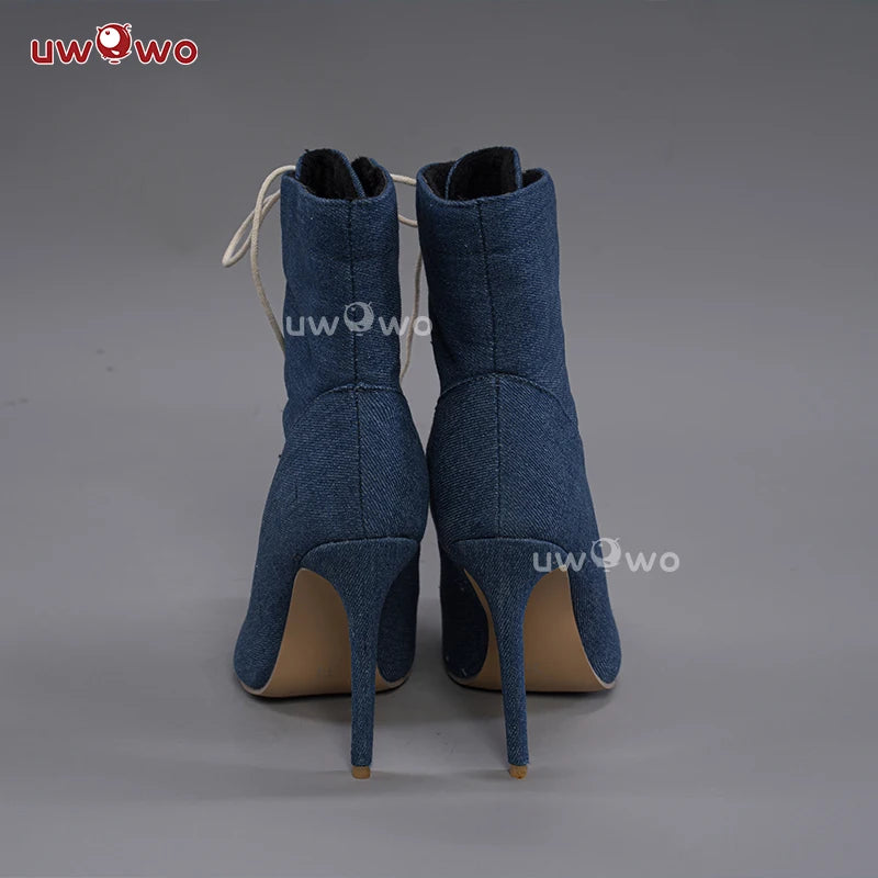 LAST BATCH UWOWO Furina Cosplay Shoes Genshin Impact Fanart Furina Cute Bunny Suit Cosplay Boots Footwear