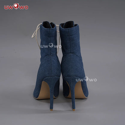 LAST BATCH UWOWO Furina Cosplay Shoes Genshin Impact Fanart Furina Cute Bunny Suit Cosplay Boots Footwear