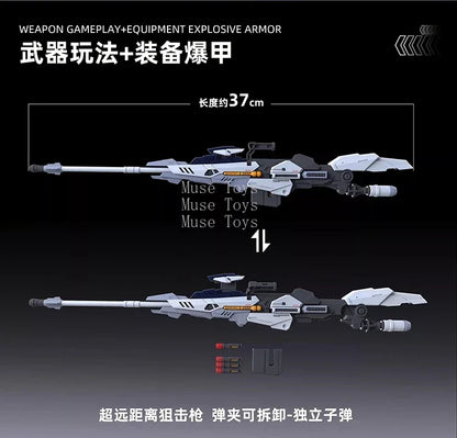 Zaoworkshop Model MG 1/100 Oracle Metal Skeleton Assembly Kit High Quality Collectible Robot Kids Gift - without