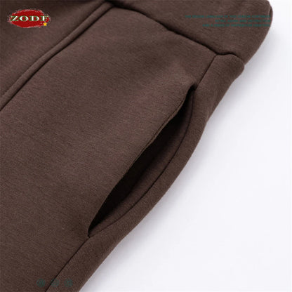 ZODF Women 2025 Autumn Sport Style Flared Pants Girls Female Mousse Muscle Sole Slimming Micro Yoga Trousers HY1095