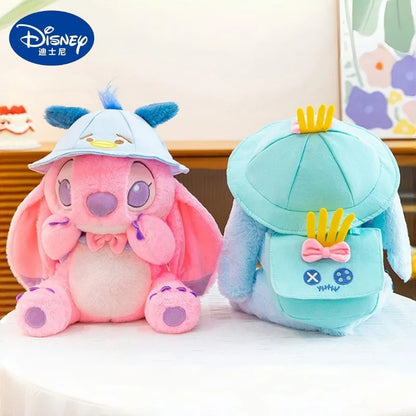 30/40/50cm Big Size Disney Stitch Anime Plush Stuffed Doll Kawaii PigletPlushies Room Decoration Children's Pillow Holiday Gifts