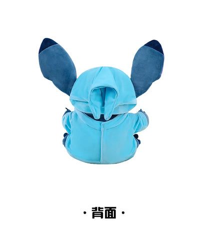 Plush Toy Stitch Cartoon with Cape Cute Plush Doll for Kids Birthday Christmas Gift Stuffed Animal Prize for Claw Machine Party