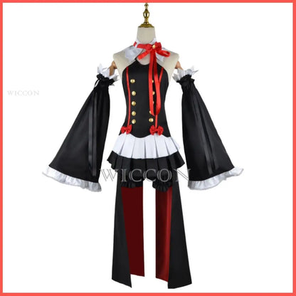 Seraph Of The End Krul Tepes Cosplay Costume Set Polyester