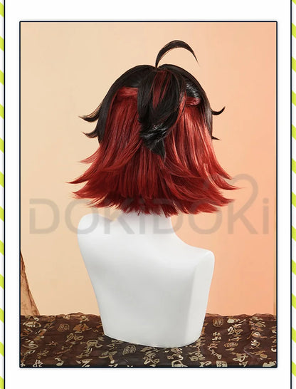 IN STOCK GaMing Wig Game Genshin Impact DokiDoki Men Hair Cosplay Hair Heat Resistant Synthetic Free Wig Cap