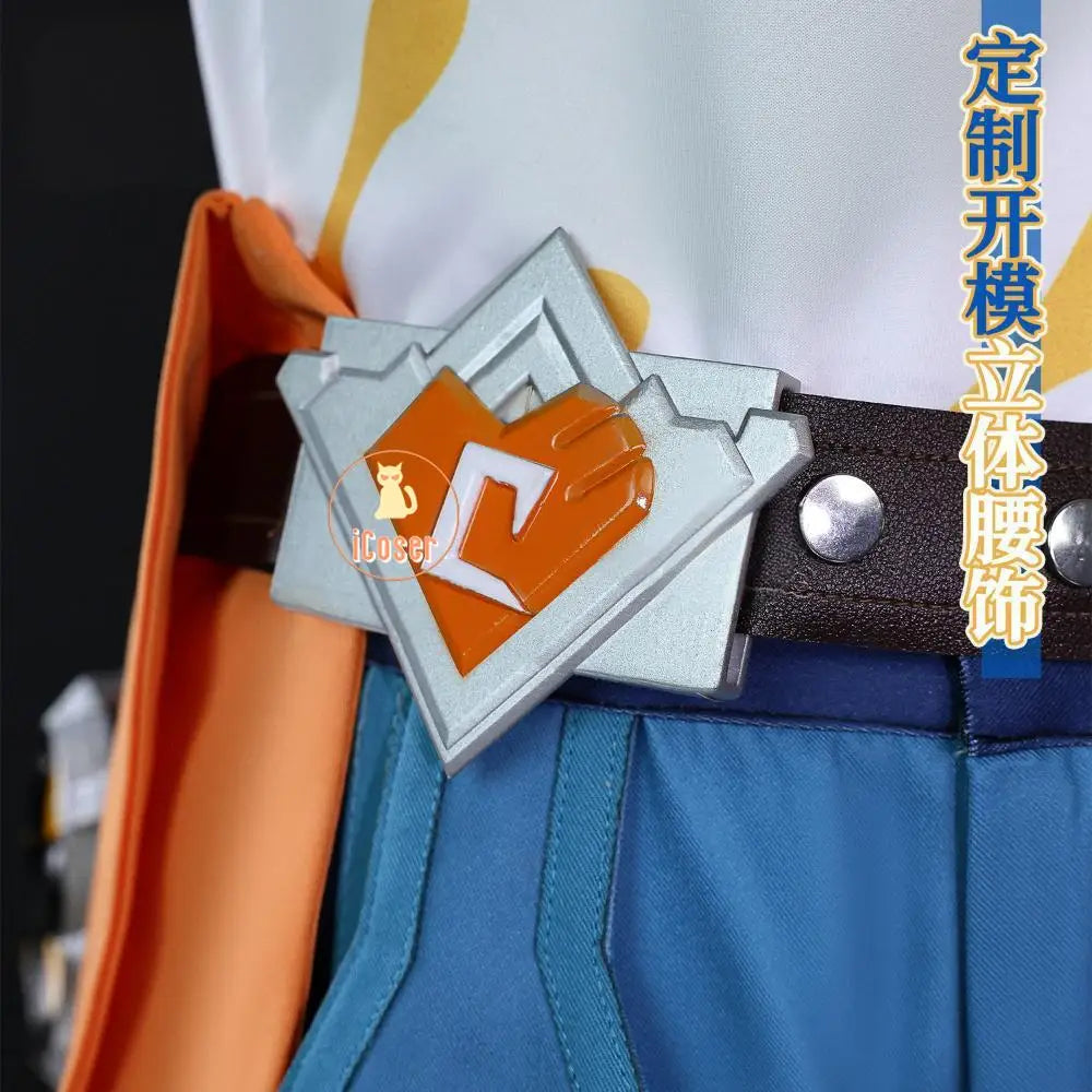 Genshin Impact Bennett Cosplay Costume Wig Uniform Adventures in Blazing Hue New Skin 3D Accessories Halloween Party Women Men