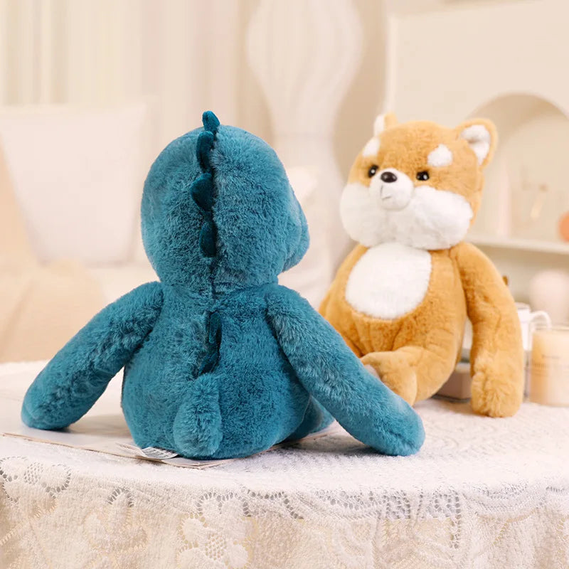 Funny Peek A Boo Frog Plushie Toy Stuffed Soft Bunny Hide Eyes Shiba Inu Dog Panda Crocodile Duck Toys for Kids Birthday Gift