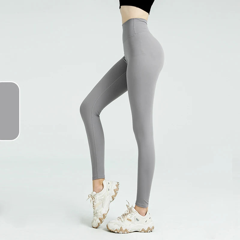 2025 Codex Seamless Yoga Leggings Women’s Sports Tights Gym Workout Fitness Pants Athletic Wear - Light Grey / S