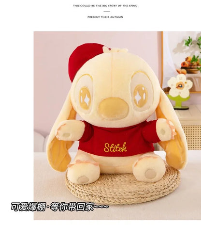 35/60CM Disney Lilo & Stitch Doll Cartoon Plush Toy Cute Anime Soft Stuffed Kawaii Golden Stich Plushie Kids Birthday Gifts