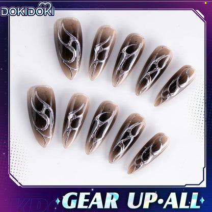 IN STOCK Rumii Zoeyy Miraa Front Lace Wig DokiDoki Women Wig 120cm Long Hair Rumii Cosplay Nails Zoeyy Hat Free Wig Cap