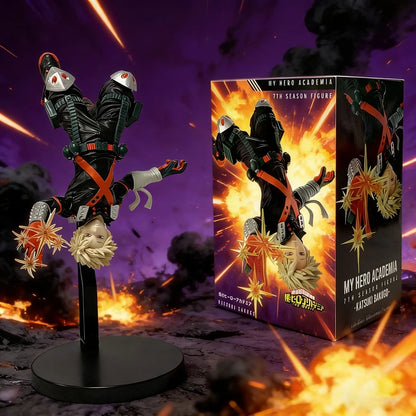 18cm Boku no Hero Academia Anime Figure Bakugo Katsuki Action Figure Midoriya Izuku/Todoroki Shoto Figurine PVC Collection Toys