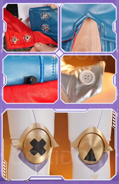 Ineffa Cosplay Costume Game Genshin Impact Cosplay DokiDoki-R Women Robot Costume Nod-Krai Ineffa Costume