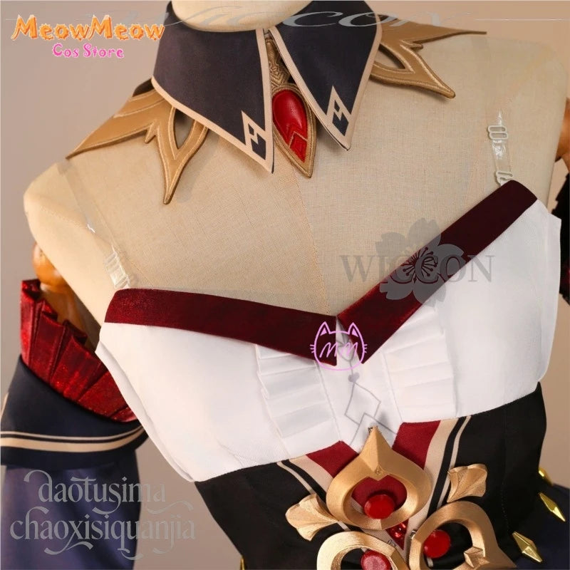 Genshin Impact Marionette Sandrone Cosplay Costume Polyester Set