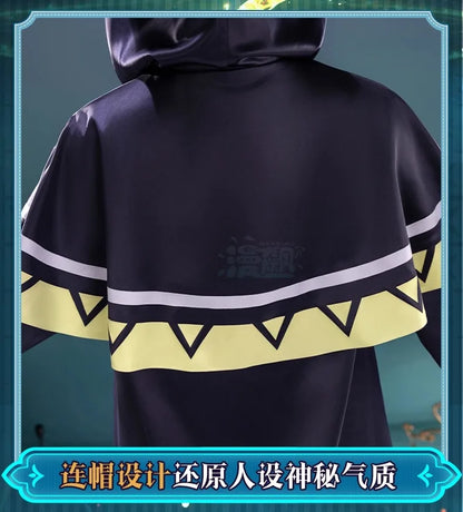 Anime Silent Witch Monica Everett Cosplay Costume Magic Robe Seven Sages Uniform Halloween Party for Women Girls Carnival Outfit