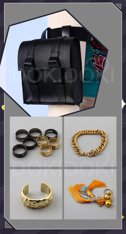 【Last Batch】IN STOCK Rumii Zoeyy Miraa Cosplay Costume【XS-3XL】DokiDoki-R Women Yellow Suit Rumii Miraa Costume Plus Size