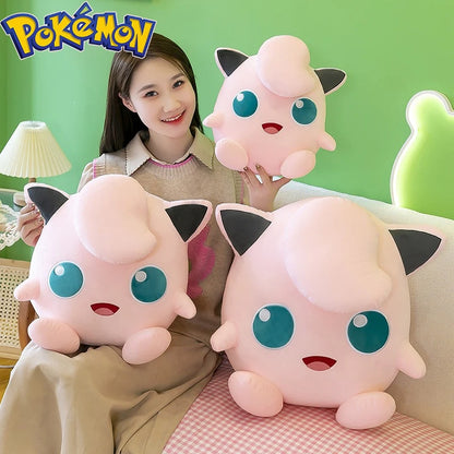 30/40/50CM Big Size Pokemon Jigglypuff Plush Kawaii Cartoon Anime Plushies Pillow Soft Doll Stuffed Plushies Children's Gifts