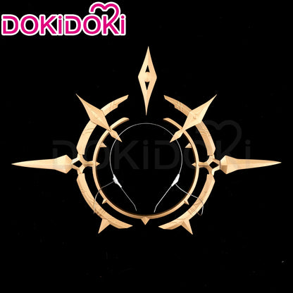 IN STOCK Sunday Cosplay Wig Game Honkai:Star Rail DokiDoki Men 48cm Layered Gradient Wig Sunday Wings Headwear Ear Clip Free Cap