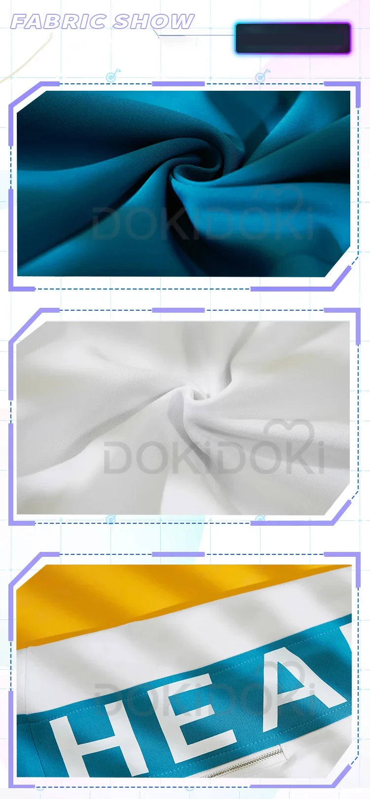 Shiraishii Ann Cosplay Game Cosplay 【S-3XL】DokiDoki-R Women Daily Costume Coat Casual Wear Shiraishii Ann Cosplay Plus Size