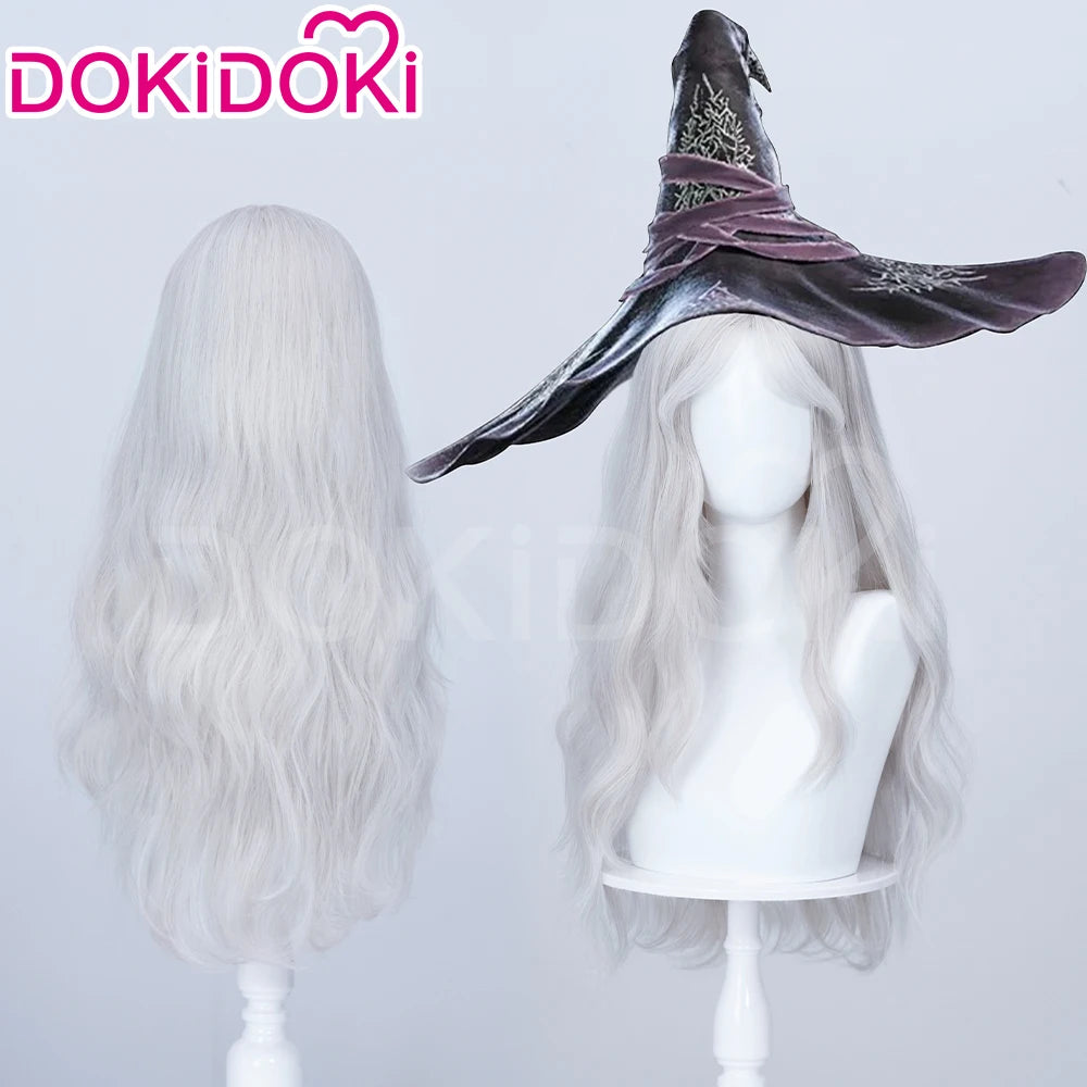 IN STOCK Reclusee Duchesss Revenantt Wig Game Cosplay Wig DokiDoki Women 60cm Long Curly Hair Reclusee Cosplay Free Wig Cap