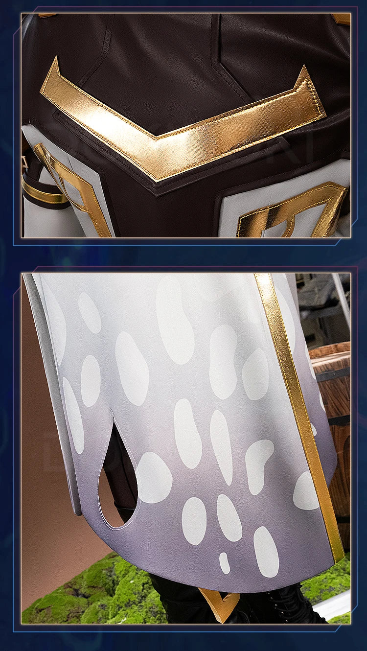 Jaycee Cosplay Costume Game Cosplay【XS-3XL】DokiDoki-R Men Uniform Suit Costume Jaycee Cosplay Plus Size