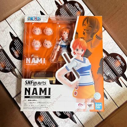 Bandai S.H.Figuarts One Piece Usopp 15cm PVC Model - 1-Nami
