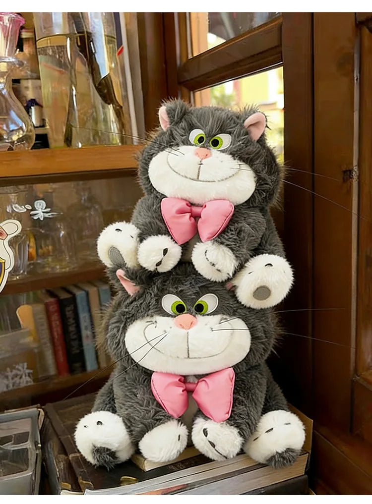 50/60/80cm Super Big Size Lucifer Disney Kawaii Anime Plush Stuffed Doll Cartoon Decoration Plush Pillow Children's Holiday Gift