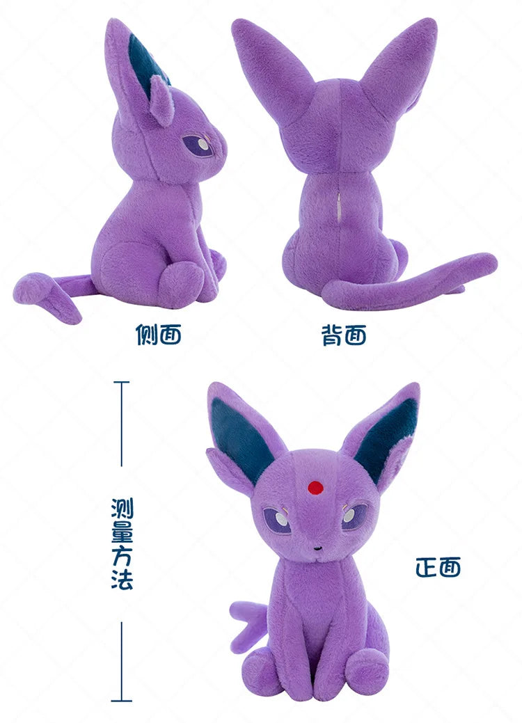 40/50/70CM Big Size Pokemon Espeon Plushies Cartoon Anime Soft Plush Pillow Doll Kawaii Stuffed Plushie Ornament Children Gifts