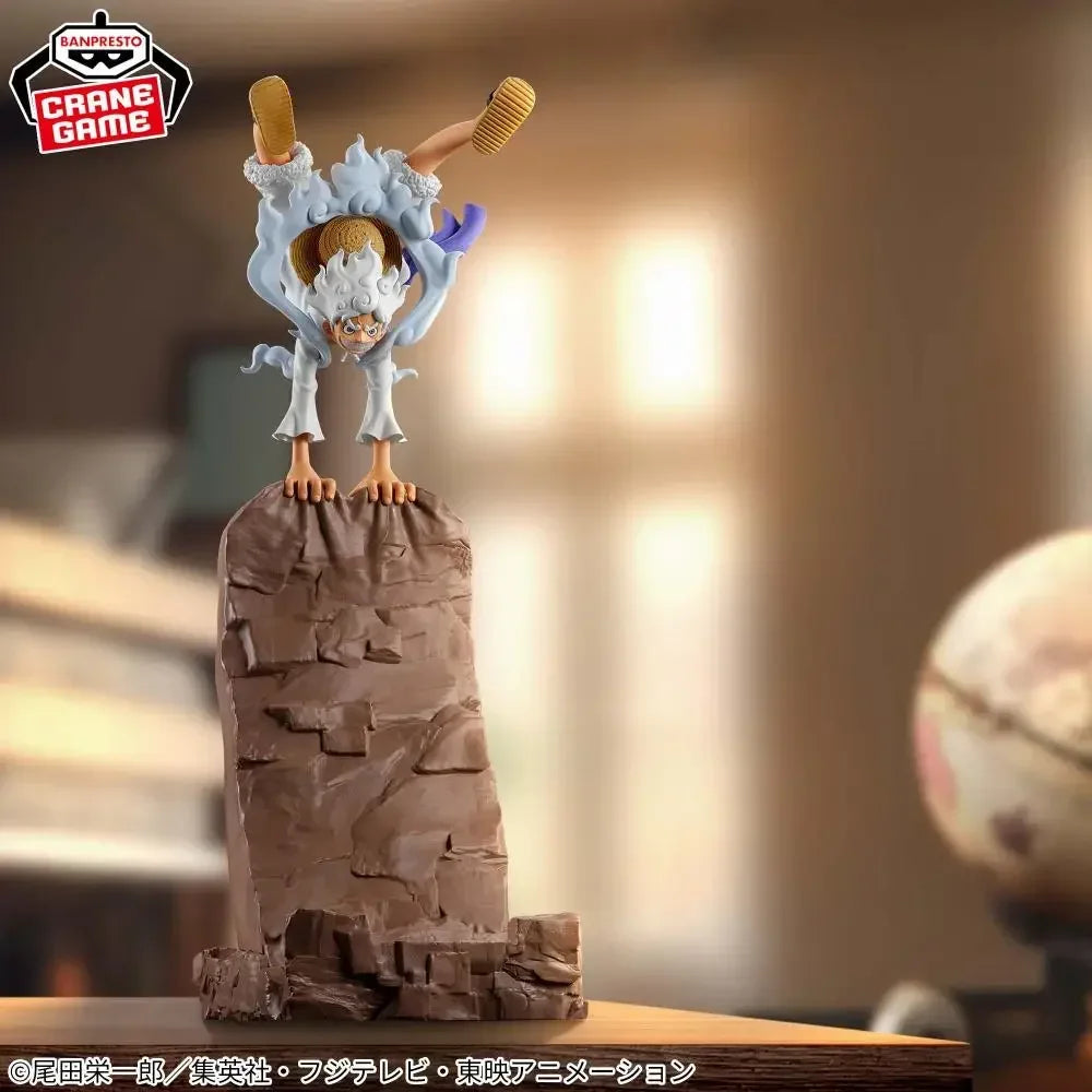 BANPRESTO Fig Life Gear 5 Monkey D Luffy Figure Anime One Piece Model Genuine Boxed Toy