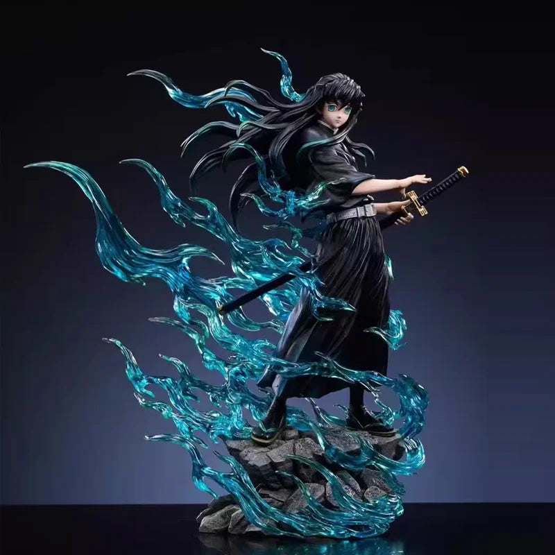 26cm PVC Tokitou Muichirou Articulated Anime Action Figure Collectible Statue Model Toy Desktop Ornament - Muichiro