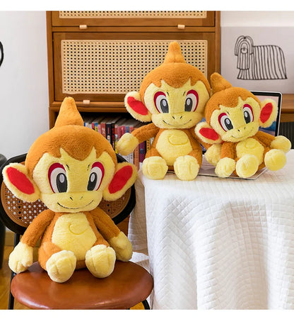 30/40/50CM Big Size Pokemon Chimchar Plushies Cartoon Anime Plush Pillow Soft Doll Kawaii Stuffed Plushie Ornament Children Gift