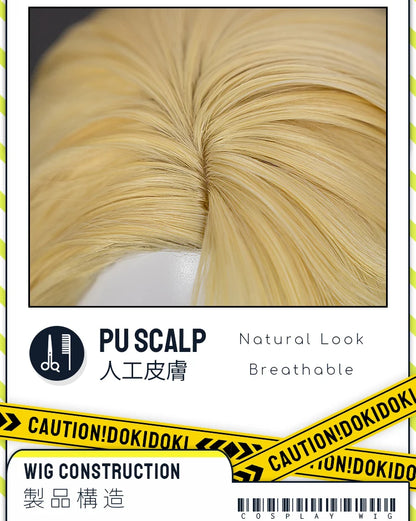 IN STOCK Marcille Donato Wig Anime Delicious in Dungeon Cosplay Wig DokiDoki Women Yellow Long Hair Heat Resistant Free Wig Cap