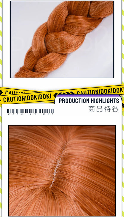 IN STOCK Wednesdayy Agnes Enidd Morticiaa Wig Anime DokiDoki Women Halloween Cosplay Long Hair High Heat Resistant Free Wig Cap