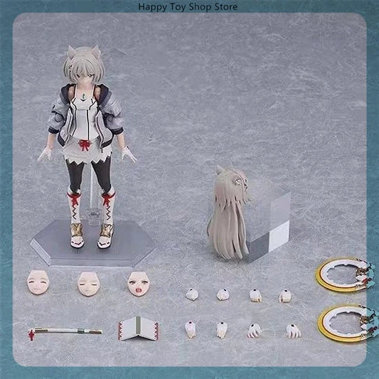 14cm Xenoblade 3 Mio Figure Model Statue with Multiple Accessories Game Girl Desktop Decoration Toy Gift - box