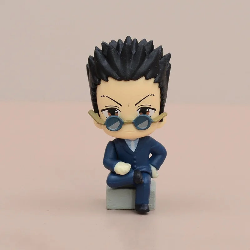 8Pcs Anime Hunter x Hunter GON FREECSS Anime Figure Killua Zoldyck Action Figure Kurapika Figurine Model Toys Japanese Dolls