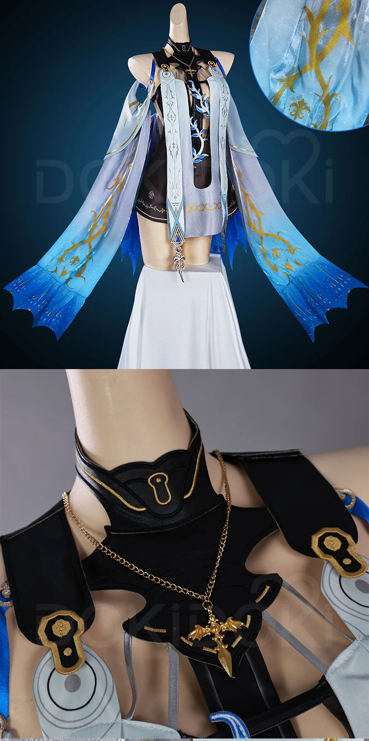 Cartethyia Cosplay Costume Game Wuthering Waves【XS-3XL】DokiDoki-N Women Dress Cartethyia Costume Plus Size